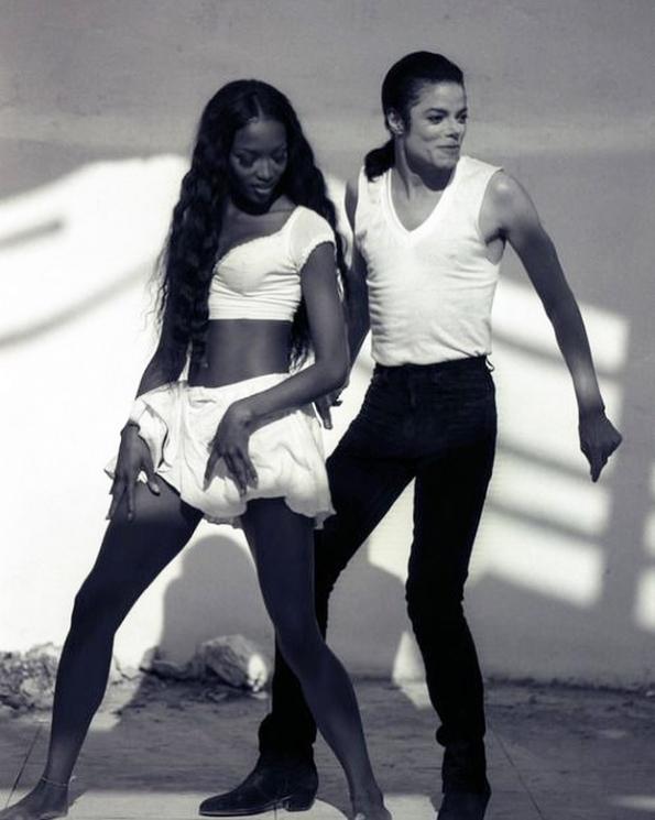 Naomi Campbell dan Michael Jackson. (Instagram/@naomi)