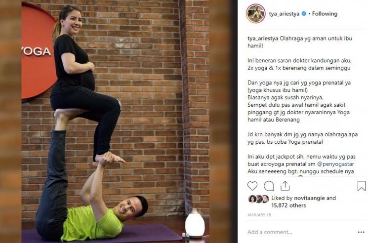 Tya Ariestya. (Instagram/@tya_ariestya)