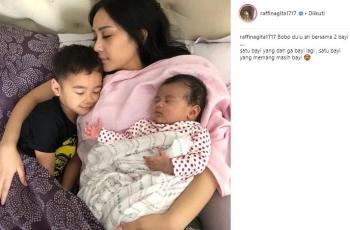 Super Gemas, 5 Potret Rafathar Momong Ansara