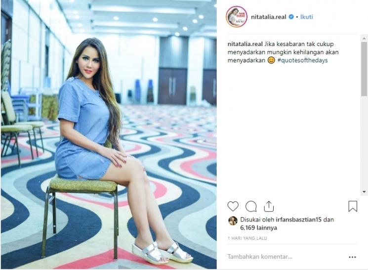 Nita Thalia. (Instagram/@nitatalia.real)