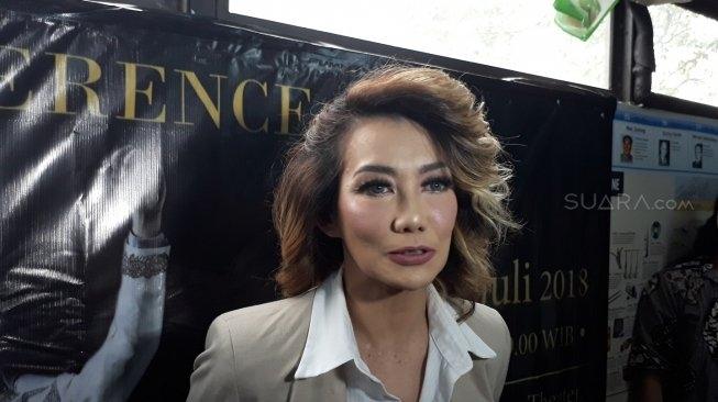Reza Artamevia. (Suara.com/Wahyu Tri Laksono)