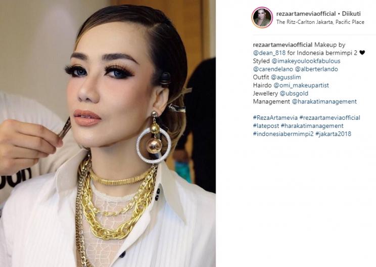 Reza Artamevia. (Instagram/@rezaartameviaofficial)