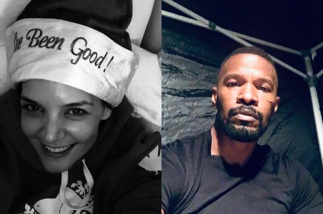 Katie Holmes dan Jamie Foxx (Kolase Instagram)