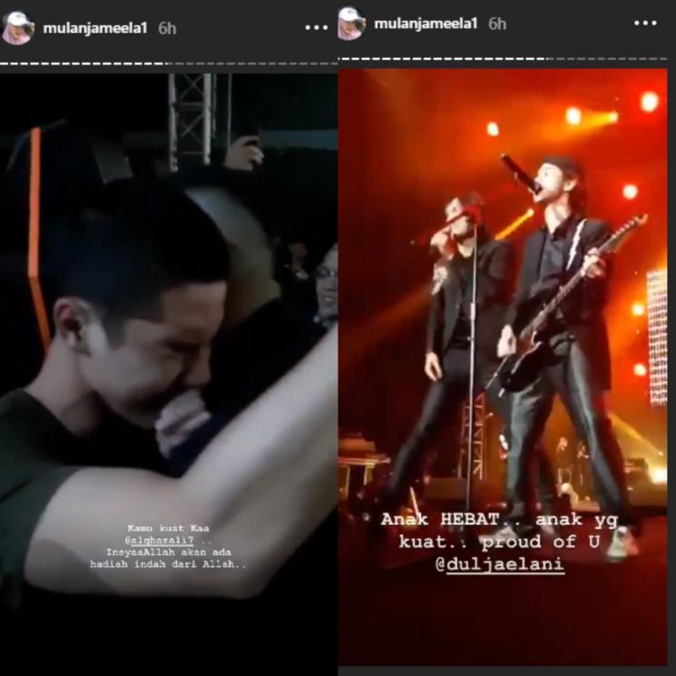 Postingan InstaStory Mulan Jameela. (Instagram/@mulanjameela1)