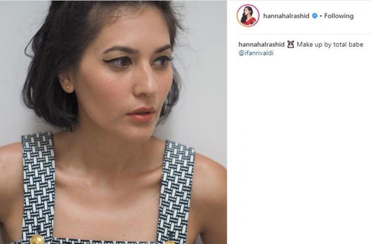 Hannah Al Rashid. (Instagram/@hannahalrashid)