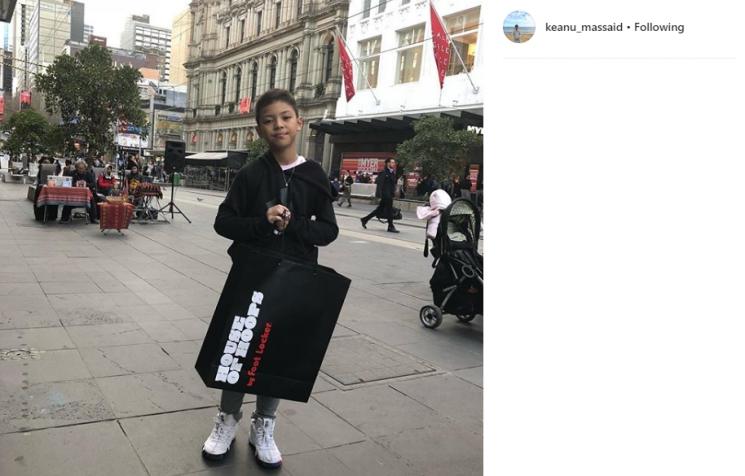 Keanu Massaid. (Instagram/@keanu_massaid)