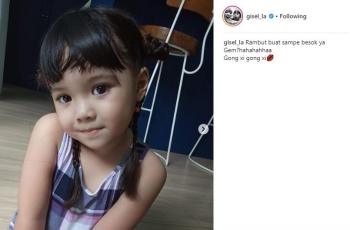 5 Potret Gemas Anak Artis Ikut Rayakan Tahun Baru Imlek 2019