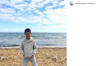 Sudah Besar, Ini 5 Potret Keanu Massaid Sekarang