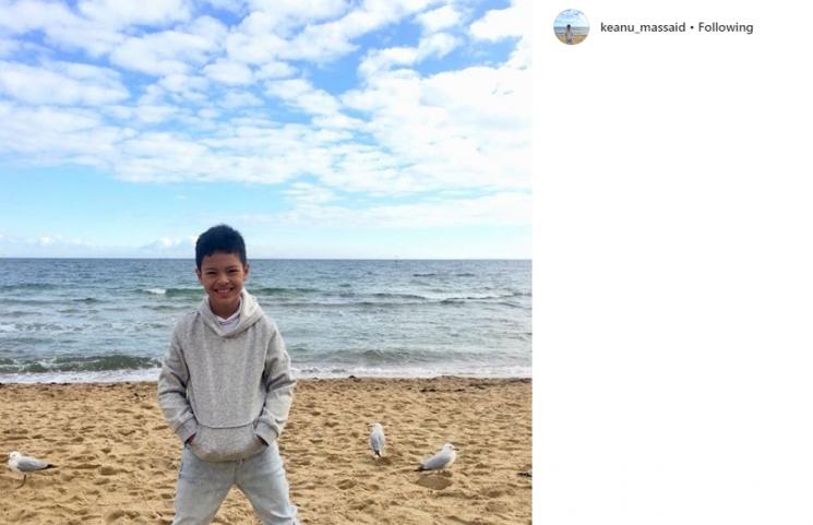 Keanu Massaid. (Instagram/@keanu_massaid)