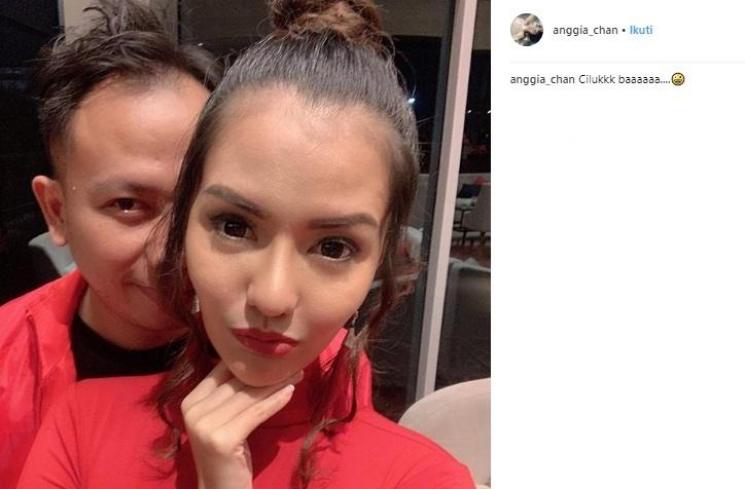 Vicky Prasetyo dan Anggia Chan. (Instagram/@anggia_chan)