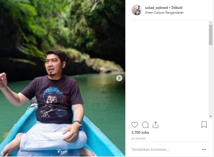 Ustaz Solmed. (Instagram/@ustad_solmed)
