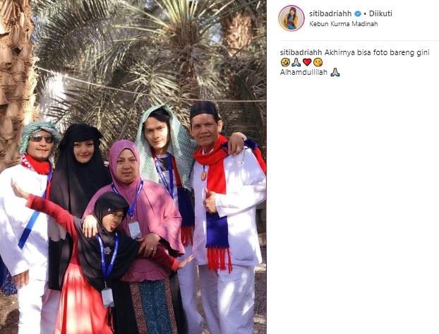 Siti Amanah, ibu Siti Badriah. (Instagram/@sitibadriahh)