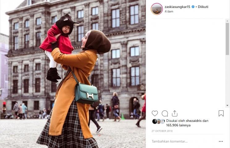 Zaskia Sungkar. (Instagram/@zaskiasungkar15)