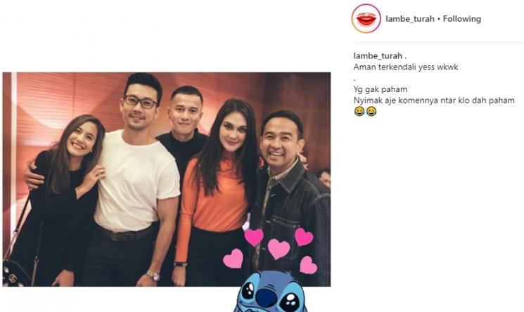 Luna Mata dan Pevita Pearce satu frame. (Instagram/@luna_maya)