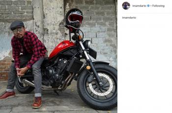 Bercita-cita Koleksi Moge, Ini 5 Potret Imam Darto bersama Motor Kesayangan