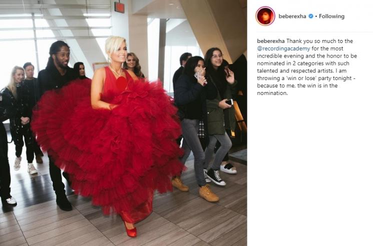 Bebe Rexha. (Instagram/@beberexha)