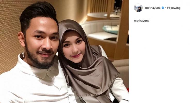 Uki Noah dan Metha Yunatria. (Instagram/@methayuna)