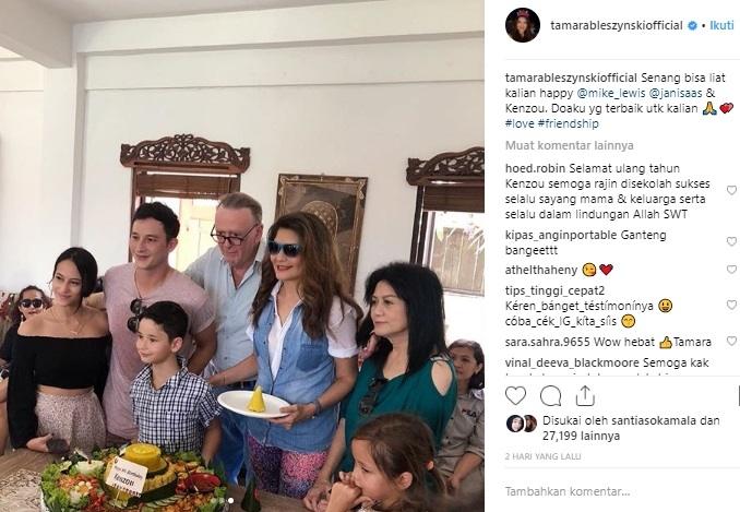 Potret Akrab Tamara Bleszynski dan Janisa Pradja. (Instagram/@tamarableszynskiofficial)