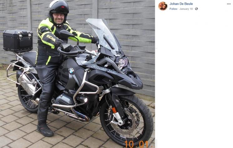 Johan de Beule, ayah Irish Bella. (Facebook/Johan De Beule)