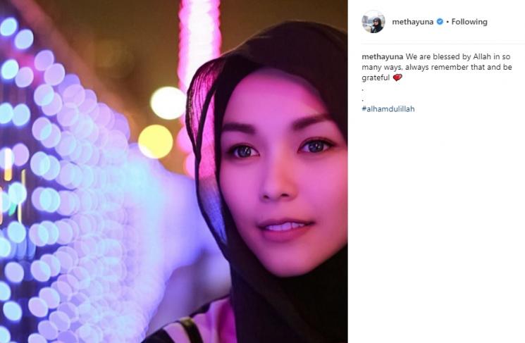 Metha Yunatria. (Instagram/@methayuna)