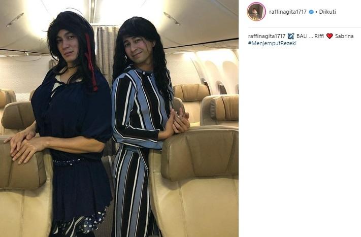 Persahabatan Raffi Ahmad dan Baim Wong. (Instagram/@raffinagita1717)