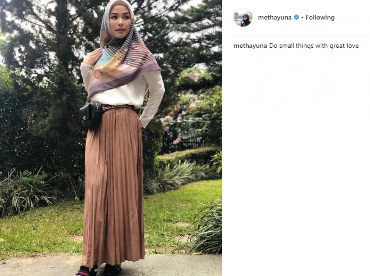Metha Yunatria. (Instagram/@methayuna)