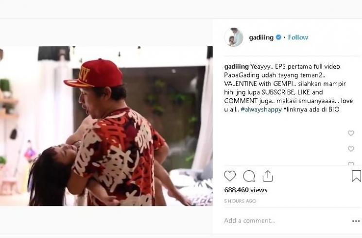 Gading dan Gempi - (Instagram/@gadiiing)