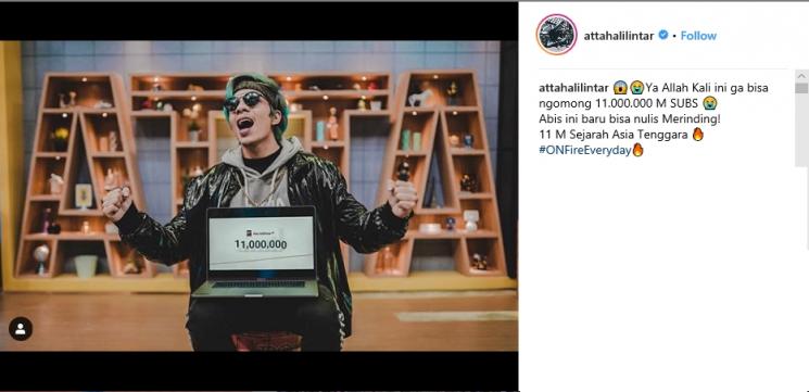 Atta Halilintar (Instagram/@Atta Halilintar)