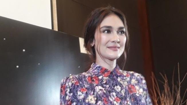 Luna Maya. (Suara.com/Sumarni)
