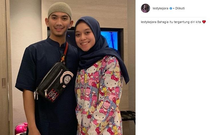 Lesty Kejora dan Rizki DA2. (Instagram/@lestykejora)
