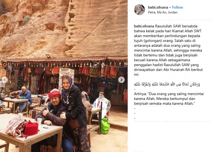 Opick dan Bebi Silvana (Instagram/@bebi.silvana) 