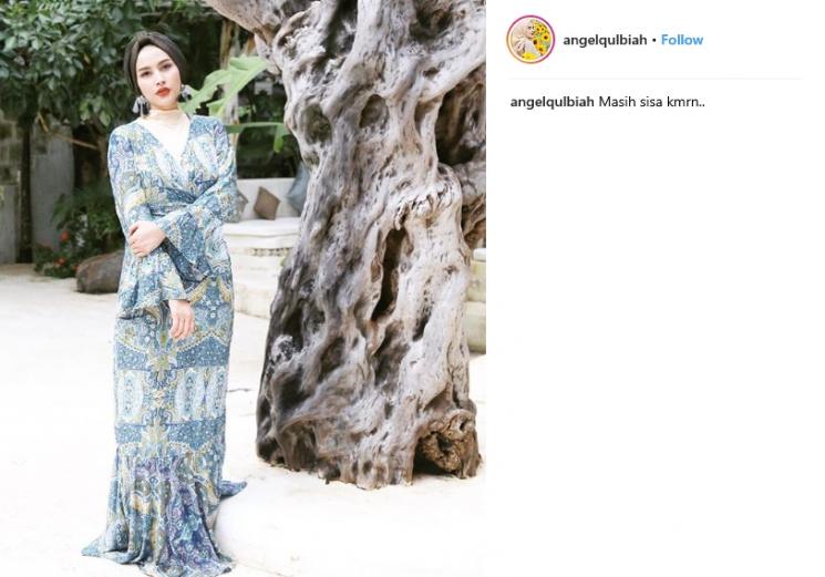 Istri Richie Five Minutes (Instagram/@angelqulbiah)
