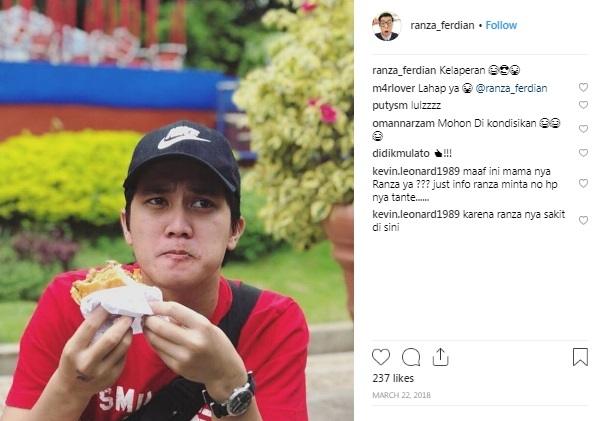 Artis Ranza Ferdian. [Instagram]