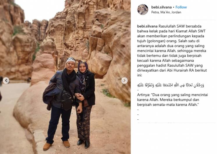 Opick dan Bebi Silvana (Instagram/@bebi.silvana) 