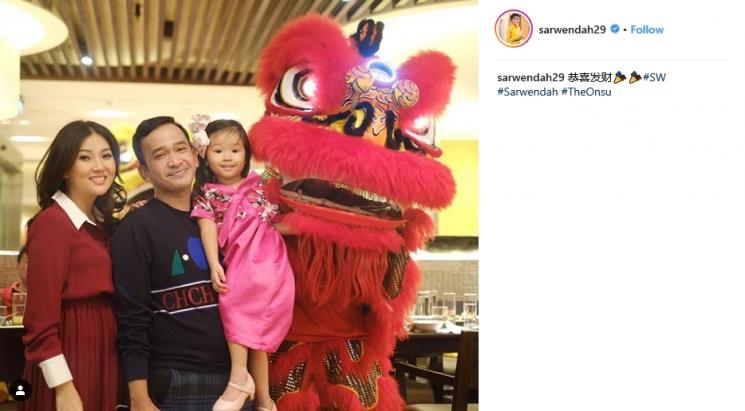 Sarwendah dan Keluarga (Instagram/@sarwendah29)
