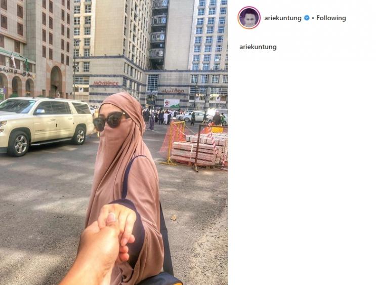  Fenita Arie. (Instagram/@ariekuntung)