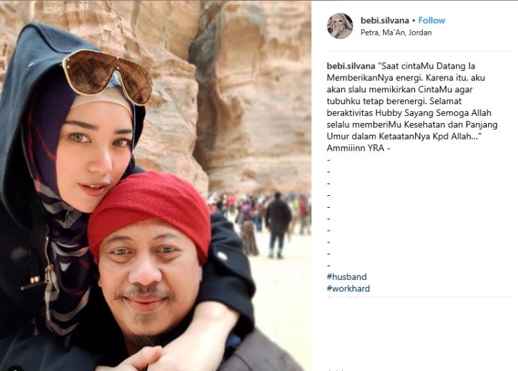 Opick dan Bebi Silvana (Instagram/@bebi.silvana) 