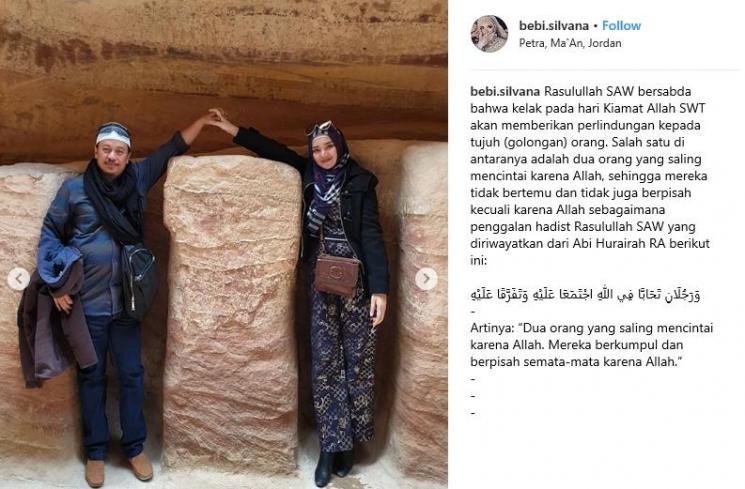 Opick dan Bebi Silvana (Instagram/@bebi.silvana) 