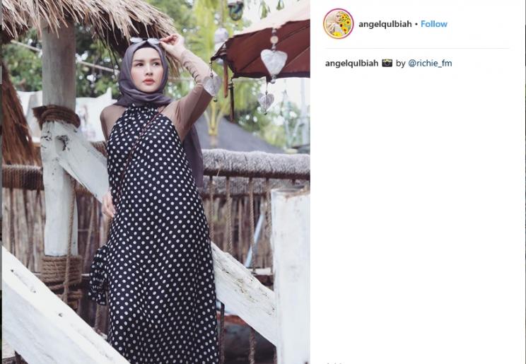 Istri Richie Five Minutes (Instagram/@angelqulbiah)