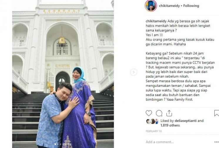 Baby Boom Chikita Meidy. (Instagram/@chikitameidy)