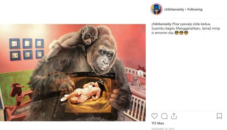 Baby Boom Chikita Meidy. (Instagram/@chikitameidy)