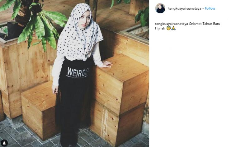 Tengku Syaira Anataya (Instagram/@tengusyairaanataya)