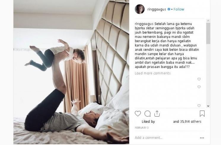 Ringgo dan Bjorka - (Instagram/@ringgoagus)