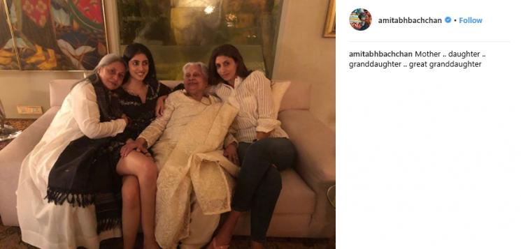 Navya Naveli (Instagram/@amitabhbachchan)