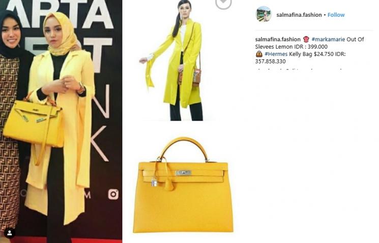 Salmafina Sunan (Instagram/@salmafina.fashion)