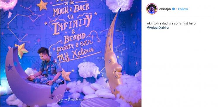Selebgram Okin dan Rachel Venya (Instagram/@okintph)