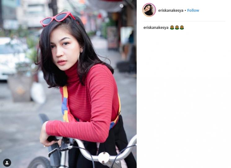 Eriska Nakesya (Instagram/@eriskanakesya)