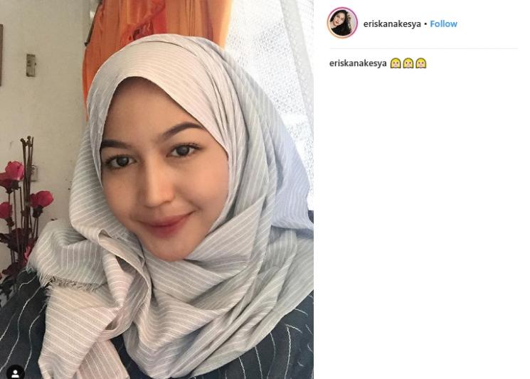 Eriska Nakesya (Instagram/@eriskanakesya)