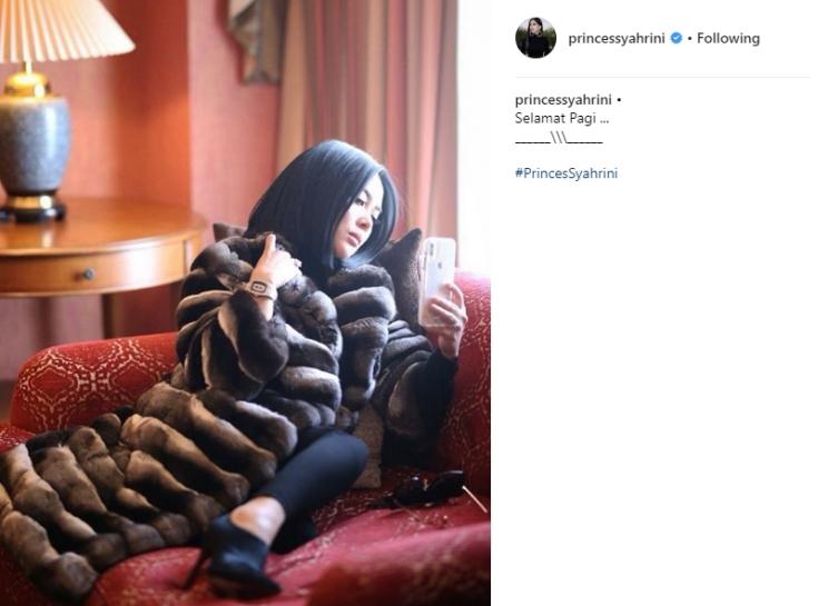 Syahrini. (Instagram/@princessyahrini)