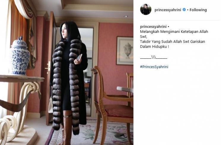 Syahrini (Instagram/@princessyahrini)